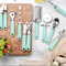 Utensilios de Cocina en Acero Inoxidable con Mango Ergonómico