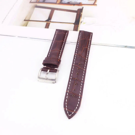 Correa de Reloj de Cuero Premium de Primera Capa - Unisex Universal - Image 13