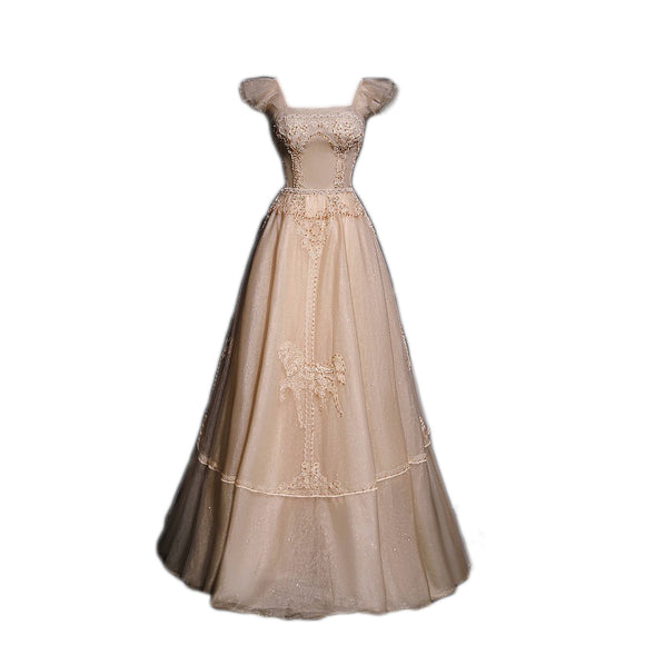 Vestido de Gala Elegante de Lujo Exclusivo para Mujer