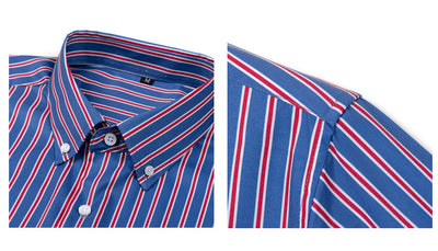 Camisa Ejecutiva de Rayas Premium para Hombre - Image 11