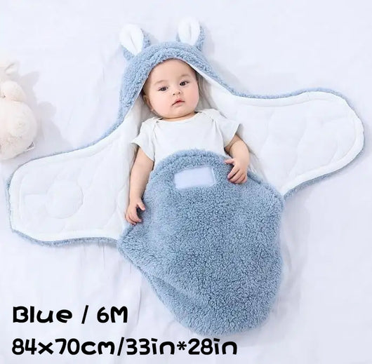 Saco de Dormir para Bebé Recién Nacido en Fleece Suave - Envoltorio Térmico Unisex con Soporte para la Cabeza - Image 20