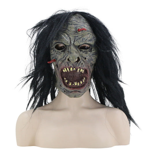 Máscara de Horror Gusano Facial para Fiestas de Mascarada - Image 4