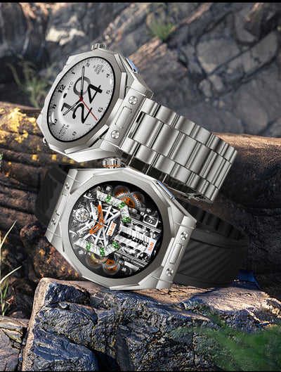 Reloj Inteligente Deportivo con NFC y Tres Correas Premium - Image 9