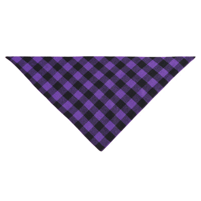 Pañuelo Triangular para Mascotas de Algodón Doble Cuadros - Image 10