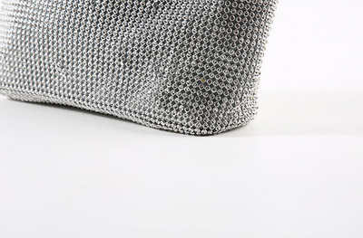 Bolso de Noche Elegante con Diamantes y Cristales Brillantes - Image 9