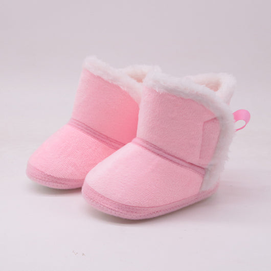 Zapatos Cálidos para Bebés y Niños Pequeños con Suela Suave Antideslizante