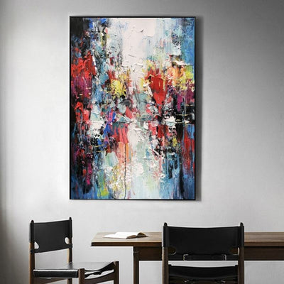 Cuadro Abstracto Moderno en Óleo - Arte Original para Sala de Estar - Image 9