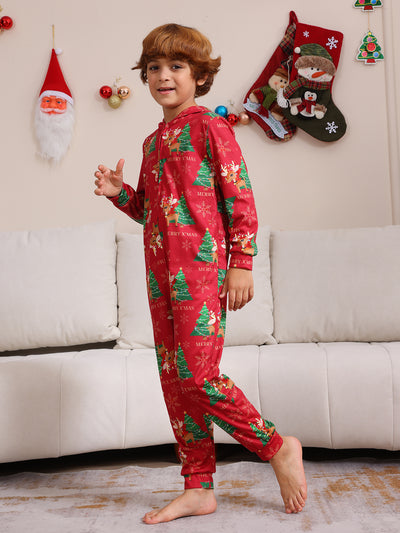 Conjunto Navideño Familiar de Pantalones Largos para Niños y Niñas - Image 51