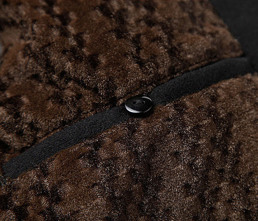 Abrigo Polar Tipo Trench Tejido Largo Medio para Hombre - Image 15