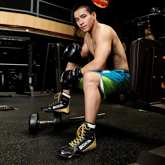 Zapatillas de Levantamiento y Entrenamiento de Combate con Suela Flexible - Image 2