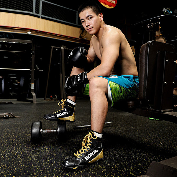 Zapatillas de Levantamiento y Entrenamiento de Combate con Suela Flexible
