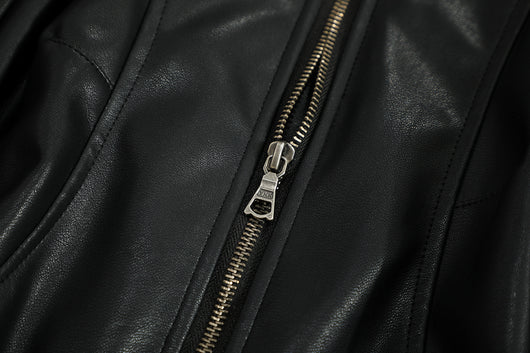 Chaqueta de Cuero PU y Algodón - Estilo Urbano Minimalista para Invierno - Image 19