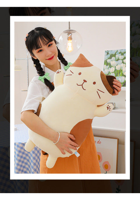 Peluche Gato de Queso Gigante - Almohada Suave para Dormir - Image 25