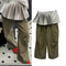 Pantalón Workwear Ancho de Pierna Suelta Estilo Hot Girl