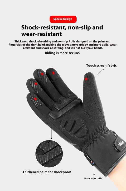 Guantes Térmicos Antideslizantes de Terciopelo Resistente - Image 12