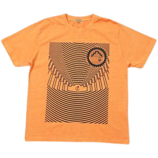 Playera Naranja con Rayas - Manga Corta - Image 7