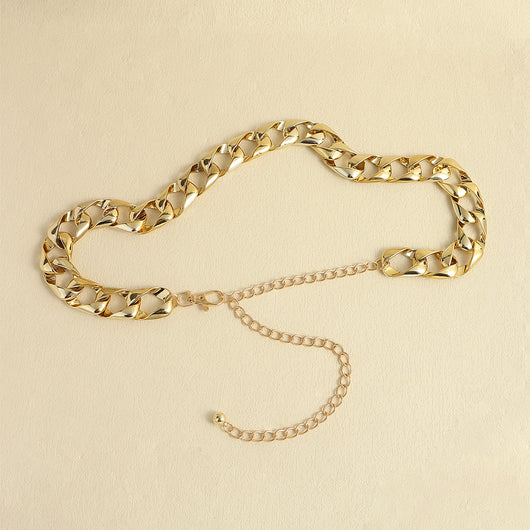 Cadena de Cintura Acrílica Decorativa - Cinturón Body Chain Rectangular - Image 5