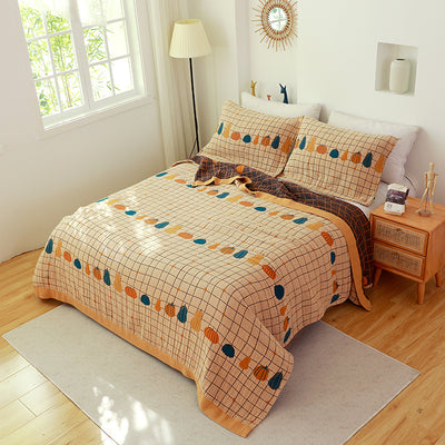 Juego de Cama Tres Piezas en Gasa de Algodón Multifuncional - Image 7