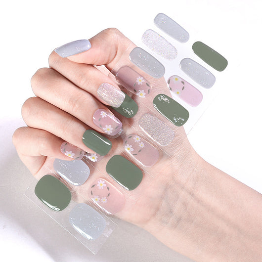 Pegatinas de Uñas en Gel Semipermanente 3D - Impermeables y Duraderas - Image 34