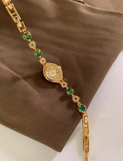 Reloj de Cuarzo Esmeralda con Diseño Exclusivo - Image 7