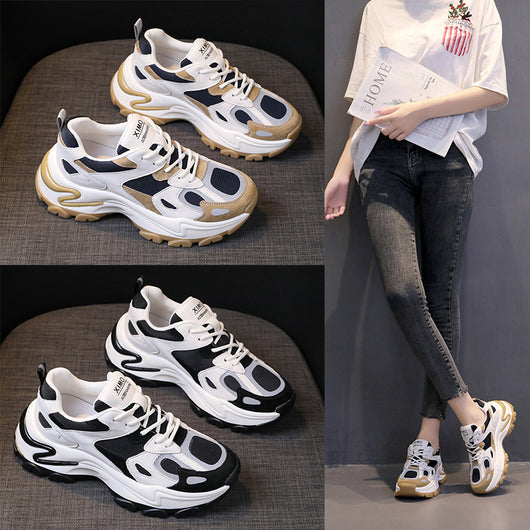 Zapatillas Casuales Estudiante con Diseño Retro y Combinación de Colores - Image 10