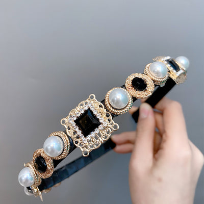 Diadema Barroca de Perlas y Diamantes - Estilo Europeo y Americano - Image 14