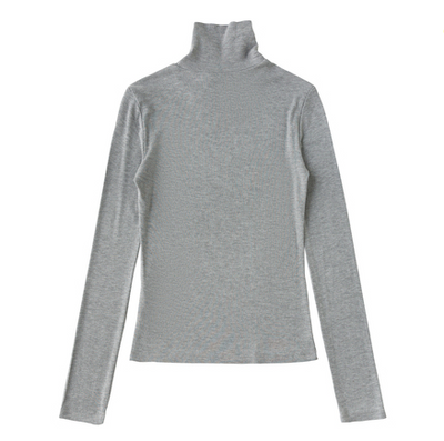 Blusa Básica Cuello Alto Versátil y Cómoda - Image 11