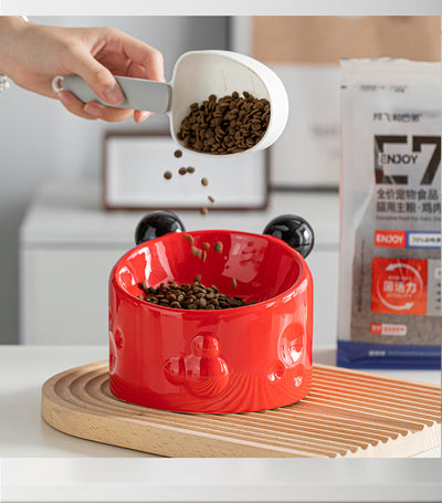 Comedero Elevado para Gatos y Perros con Protección Cervical y Doble Recipiente Antiderrames - Image 8