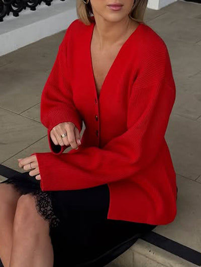Camisa Abrigo Larga con Botones para Mujer - Image 11
