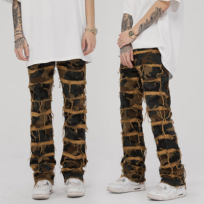 Jeans Casual Punk Micro para Hombre
