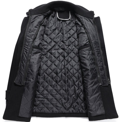 Abrigo de Lana Gruesa para Hombre - Elegancia y Calidez - Image 21