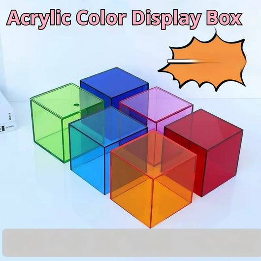 Caja Expositor Acrílico Transparente con Cubierta Protectora - Image 2