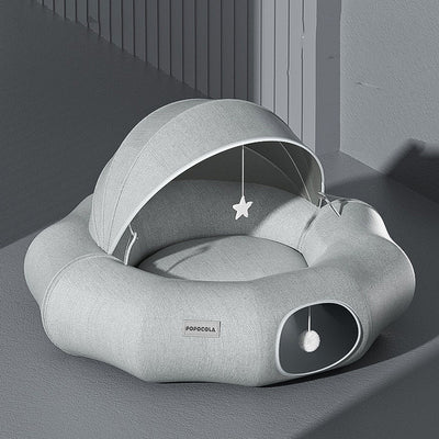Túnel Donuts Plegable para Gatos - Refugio de Juego y Descanso - Image 13
