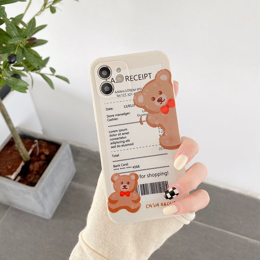 Funda Protectora Estilo Coreano con Diseño Osito - Resistencia Total - Image 8