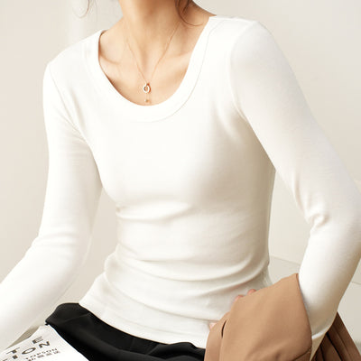 Camiseta Larga Holgada de Algodón para Mujer - Efecto Adelgazante - Image 2
