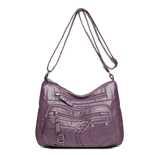 Bolso Bandolera de Gran Capacidad con Diseño Asimétrico Premium - Image 6