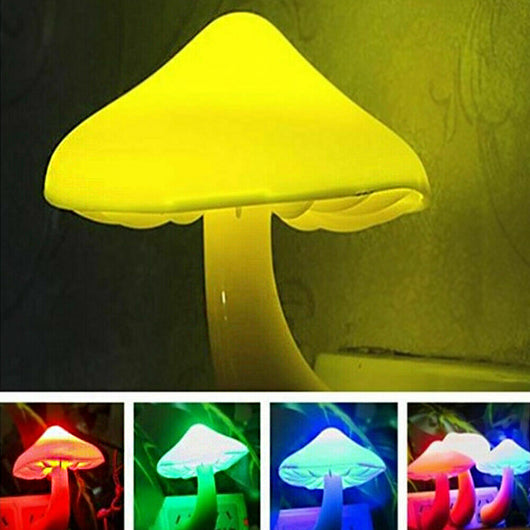 Lámparas Decorativas LED Hongo con Sensor de Luz