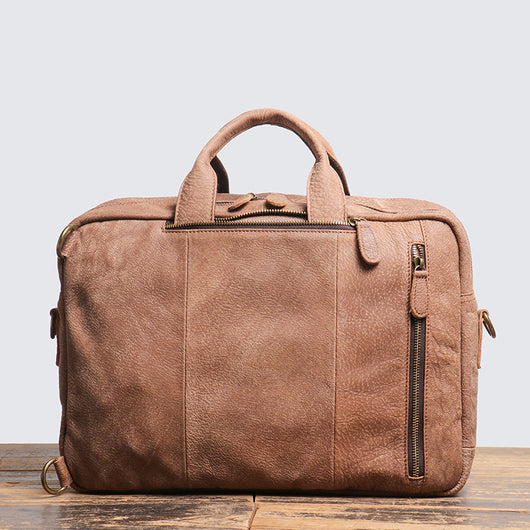 Mochila de Cuero para Hombre - Backpack de Gran Capacidad para Viajes - Image 2