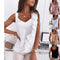 Blusa Sin Mangas Cuello Halter con Volantes - Diseño Fresco para Verano