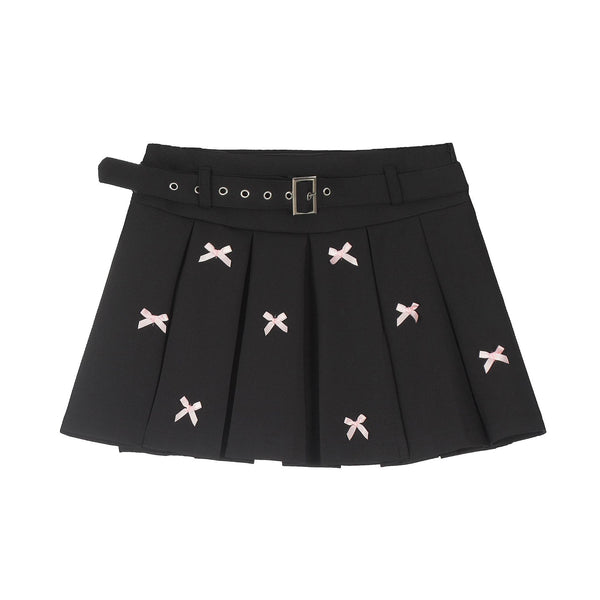 Falda Estilo Universitario con Moño Versátil para Mujer - Image 6