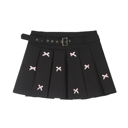 Falda Estilo Universitario con Moño Versátil para Mujer - Image 6