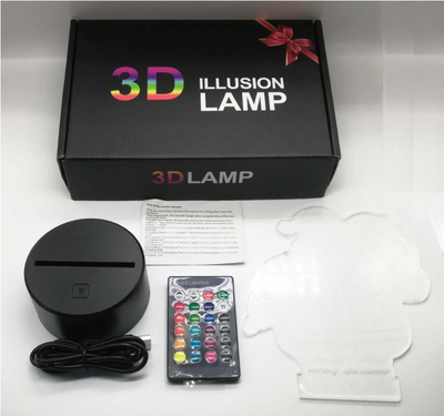 Lámpara de Mesa 3D con Diseño de Auto Deportivo en Acrílico - Image 11