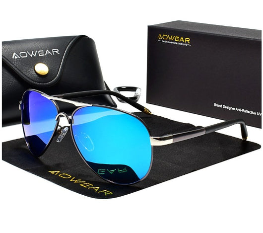 Gafas de Sol Piloto para Hombre - Marco Grande Viaje - Image 5
