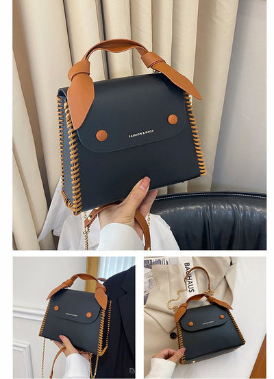 Bolsa Tejida a Mano para Mujer - Bandolera Diagonal - Image 8