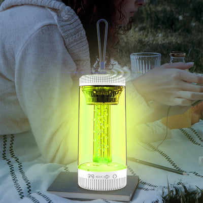 Lámpara LED Portátil para Camping con Altavoz Bluetooth Inalámbrico Multicolor - Image 9