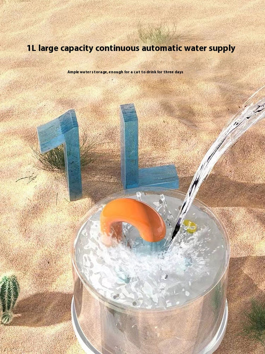 Fuente de Agua Automática para Gatos con Cerámica Impermeable - Image 3