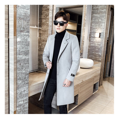 Abrigo de Invierno para Hombre en Algodón y Lana - Image 16
