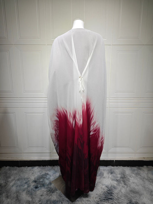 Cardigan Robe con Cambio de Color Degradado - Image 16