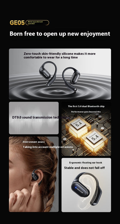 Auriculares Bluetooth Deportivos con Gancho Auricular y Batería Ultra Duradera - Image 9