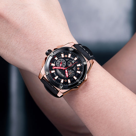 Reloj Cronógrafo Multifunción con Esfera Grande - Image 4